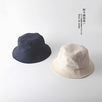 Independent custom Japanese customer for organic cotton super soft fisherman hat without printing not easy to stick water basic basin hat summer