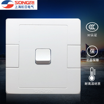 Songday project one open single control single joint control small button button switch wholesale blank rental temporary room socket