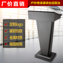 Outdoor Stainless Steel 4s Store Welcome Bentdesk Talk RECEPTION DESK PARKING DESK PROPERTY REGISTRATION DESK SECURITY PROTOCOL DESK