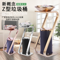 Upscale hotel lobby Rubbish Bins Upright guesthouses Office elevators ktv clubhouse European-style ash casks with smoke cylinders