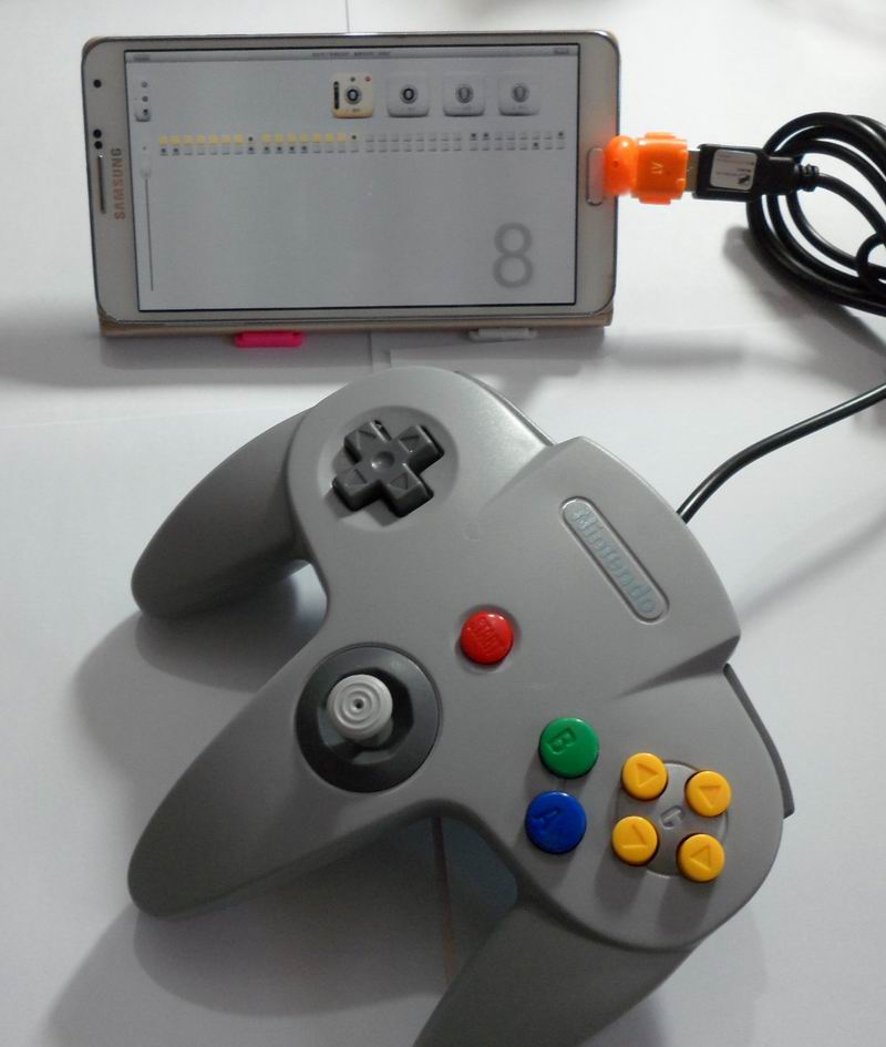 完美支持n64模拟器任天堂游戏] n64模拟器用其它手柄设置按键是极其