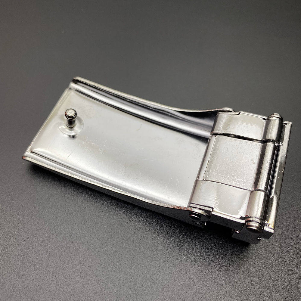 男士皮带扣眼打孔航空腰带板扣头子适配3.5cm铁皮贴面钉扣打眼扣