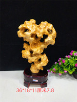 Modeling ornamental stone Taihu stone home collection desk ornaments Lingbi stone excellent Hollow stone