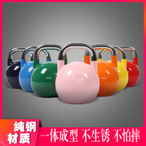 Force Beauty Men Lady Fitness Home Pot Bell Solid Total Steel Competitive Lift dumbbells Deep Squatting Cast-iron Equipment