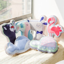 Child Home Sofa Cuddle With Pillow Fire Bird Animal Styling Doll Swing Piece Baby Room-like inter-board decoration