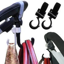 A hook double hanging rotatable baby push strong hook stroller toy bag hook baby out of practical products