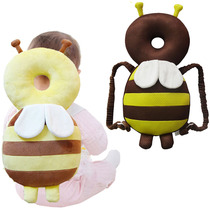 Korean version Large number of baby anti-fall and back cushion baby learn step for child anti-crash and injury small bee to protect head pillow cushion