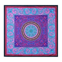 Versace Versace 20 spring and summer new floral pattern casual wild mulberry silk womens scarf