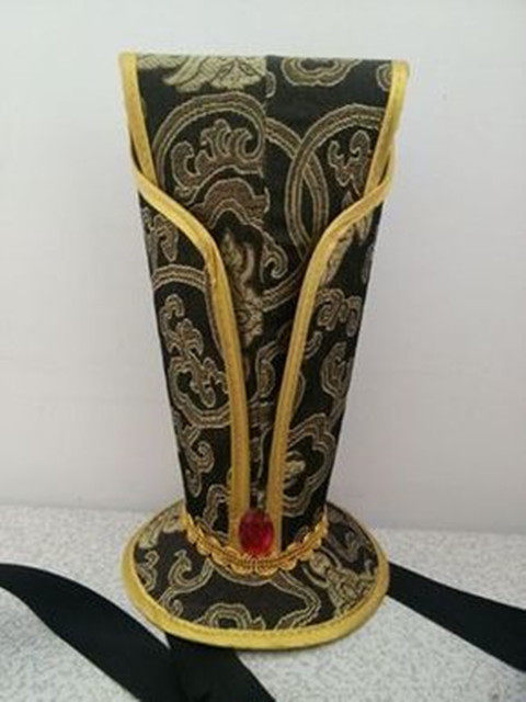 古装发冠男汉服帽子中式婚礼汉服头饰大臣配饰道具饰品华丽男女帽