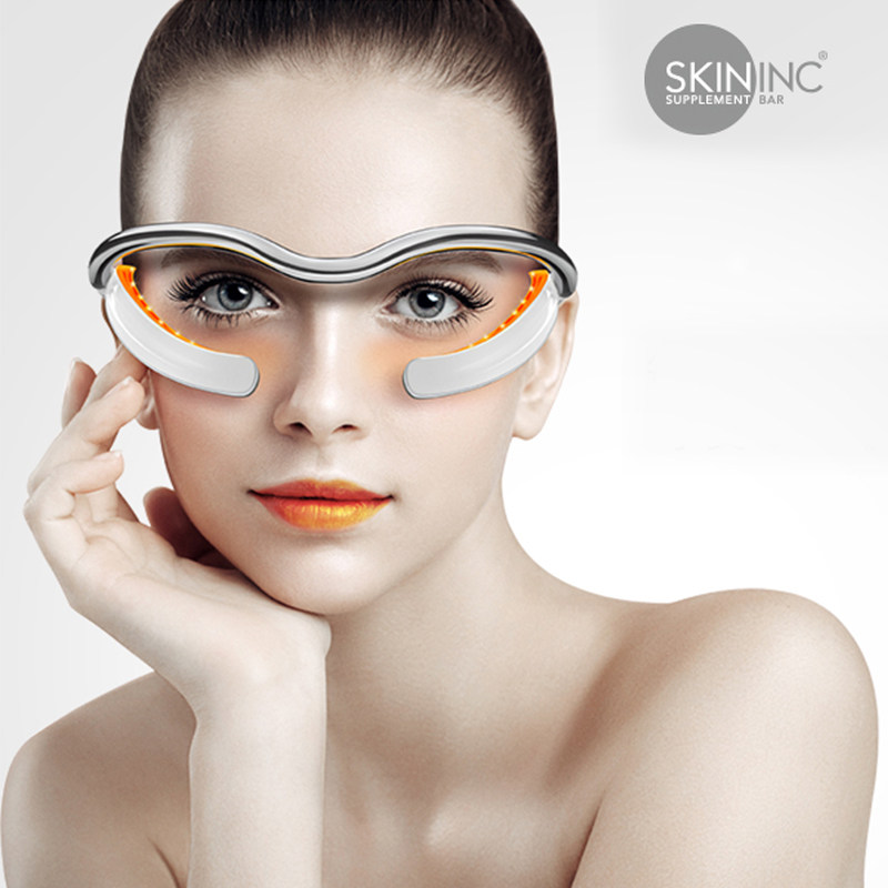 skininc/思琦莹便携led光疗美眼仪淡化黑眼圈紧致提亮眼部美容仪