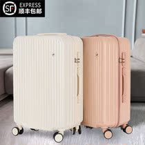 Luggage female day 24 trolley case male student 26 silent strong and durable 20 inch boarding suitcase leather box