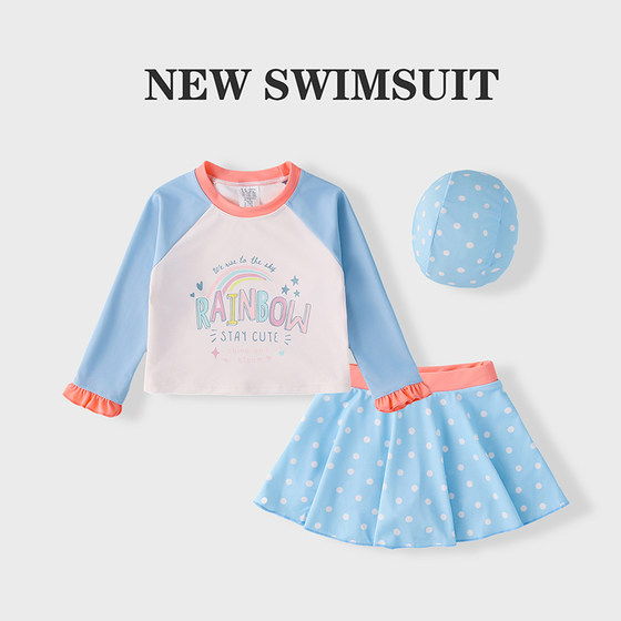 Girls swimsuit split long sleeve professional training swimsuit children quick dry sun protection beach fashionable swimsuit girl
Girls swimsuit split long sleeve professional training swimsuit children quick dry sun protection beach fashionable swimsuit girl