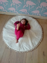 Foreign trade export pure cotton childrens floor mat crawling mat thickness 5 cm tent matching floor mat pure cotton safe and secure