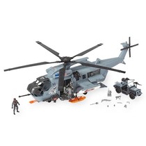 American childrens toy simulation plastic helicopter tank military model TRUE HEROES boy gift