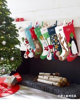 Christmas Stocking Charm Christmas Tree Ornament Charm Holiday Ornament Party Favor Bag Snowman Santa Girl