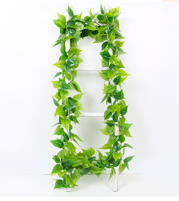 仿真树叶藤条假花绿萝装饰花藤缠绕藤蔓空调水管道遮挡塑料绿植物