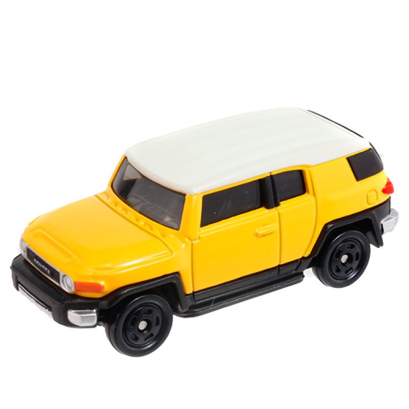 丰田陆地巡洋舰合金玩具车tomy多美卡85号黄色儿童汽车模型越野车