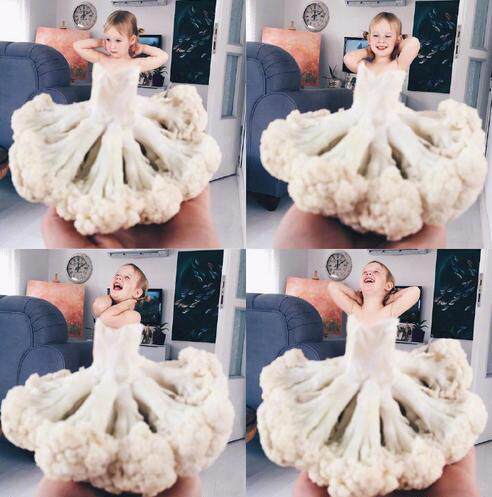 水果蔬菜也可以做裙子,你知道吗?