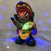 Baby Boy Changing Face Toy Boy Electric Dancing Robot Shivering Soundnet Red Baby 0 1 Year And Half 2 Little Girl 3