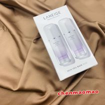 New version Lanzhi Xueyarn Isolation cream Air cushion Female Immaculate Sunscreen Sunscreen Front Milk Lasting moisturizing beating bottom Tibright purple green