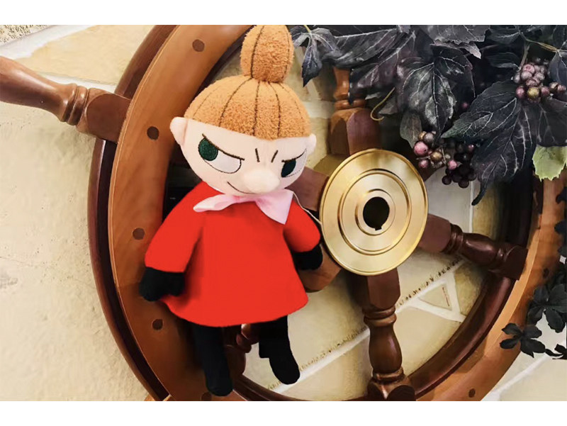 正品moomin卡通姆明挂件亚美毛绒玩具玩偶可爱家居摆件靠垫礼品
