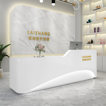 Beauty Salon bar cashier paint simple hairdressing shop clothing store service desk company front desk front desk custom