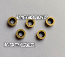 Duolong Kapu Milling Blade Round Blade R5R6 CNC Blade RPMW1003 RPMT1204MO DP5320