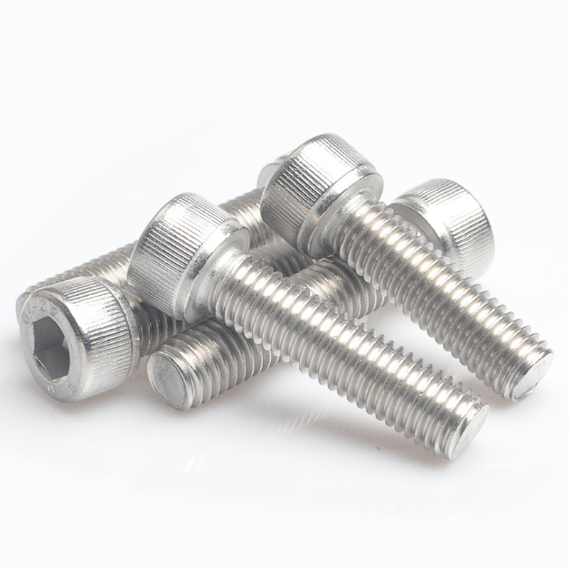 【m3m4m5】标准304不锈钢内六角螺丝 杯头内六角螺栓圆柱头螺钉