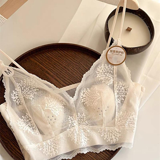 Lace ultra-thin rabbit ears underwear for women with beautiful back and traces, side breasts, suspenders, breasts, strapless bras
Lace ultra-thin rabbit ears underwear for women with beautiful back and traces, side breasts, suspenders, breasts, strapless bras