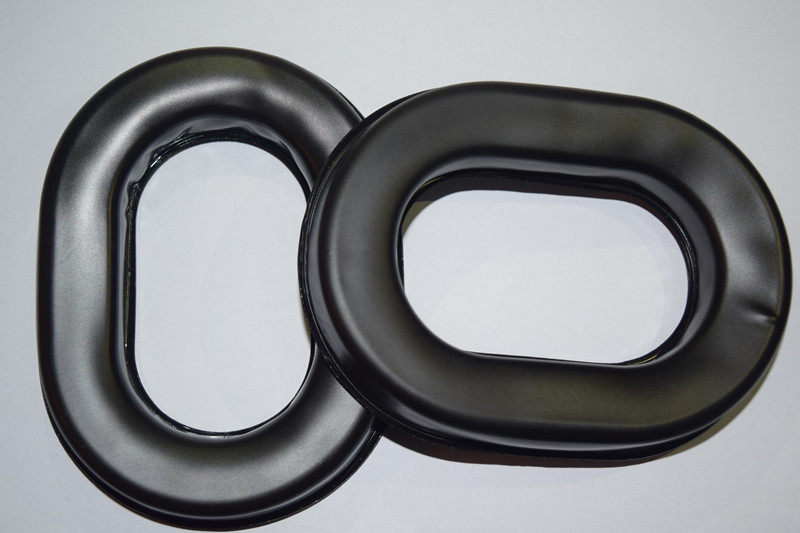 耳机套硅胶 硅胶防护耳罩 降噪隔音耳套 105x80mm头戴式耳机耳套