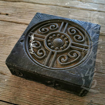 Zhangjiao Han brick imitation ancient brick old brick and old brick bearing Winner pot bearing dry tea table tea tocup cushion base Decorative Gift