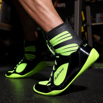 Childrens boxing shoes mens adult professional training wrestling shoes womens free fighting shoes indoor fitness fighting Sanda shoes