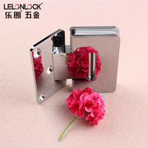 Copper bathroom clip Shower room glass clip Partition wall 135 degree door clip Bathroom door hinge hinge
