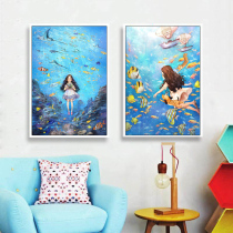 Mona Lisa Cross Stitch 2021 New Living Room Thread Embroidered Small Bedroom Cartoon Forest Girl Child House Full Embroidery