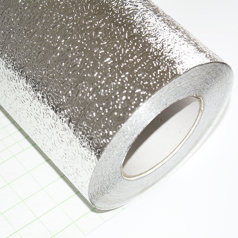 抽屉贴纸防水铝箔自锡纸垫厨房粘锡箔防油防潮贴纸橱柜灶台耐高温