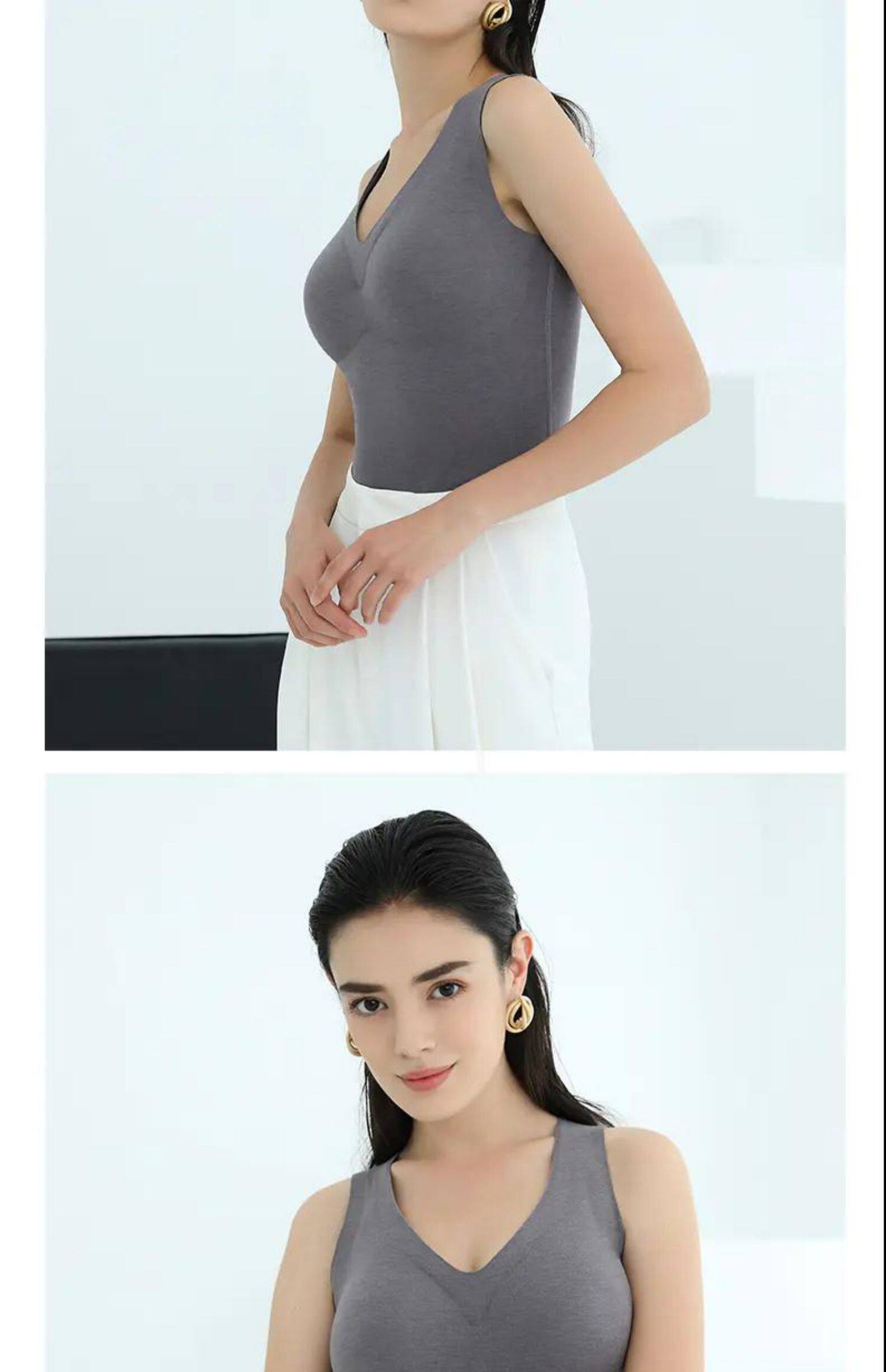 珂宣尼2020新款全能德绒背心n2黑科技保暖内衣打底燃脂塑形