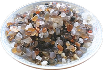 Agate powder raw stone (scrap)