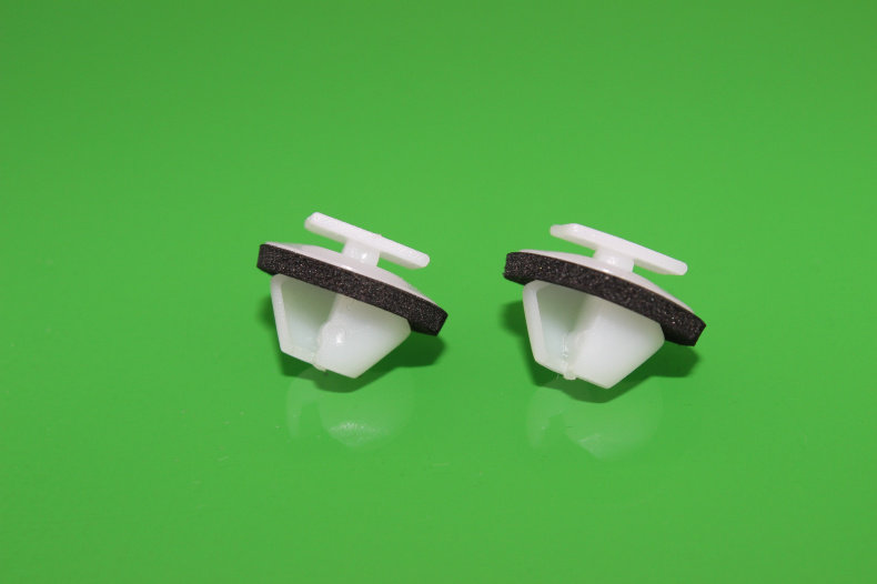 适配路虎极光轮眉固定卡扣铆钉轮眉卡子揽胜车门外装饰板卡子