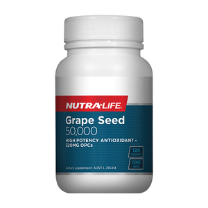 nutralife纽乐葡萄籽胶囊精华120粒新西兰原花青素胶囊正品opc粉