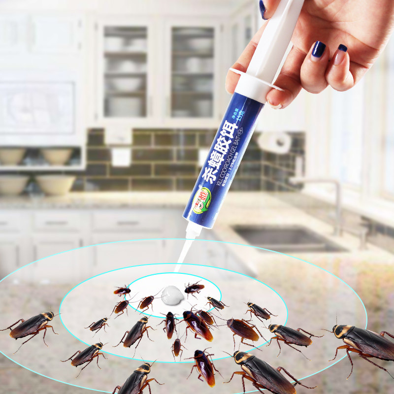 蟑螂药杀蟑胶饵灭蟑螂屋家用强力灭蟑清粘贴除蟑螂粉捕捉器全窝端