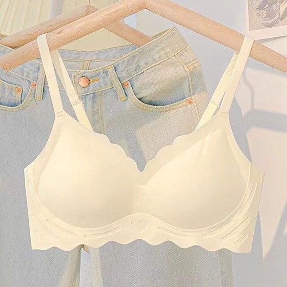 Summer traceless underwear for women with small breasts gathered and prevented sagging junior and senior high school students girls' bra beautiful back sports vest thin style
Summer traceless underwear for women with small breasts gathered and prevented sagging junior and senior high school students girls' bra beautiful back sports vest thin style