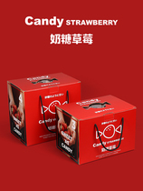 Strawberry Upscale Packaging Gift Box Transparent Plastic to 15 Grain Packed Fruit Gift Box Year Goods Packaging Creative Empto box