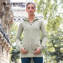 AUMNIE Women's New Coat Fitness Cotton Yoga Clothes Classic Hooded