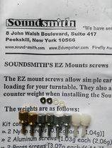 American SOUNDSMITH Head Screw Heated Set Black Gum Heated Screw Head Screw
