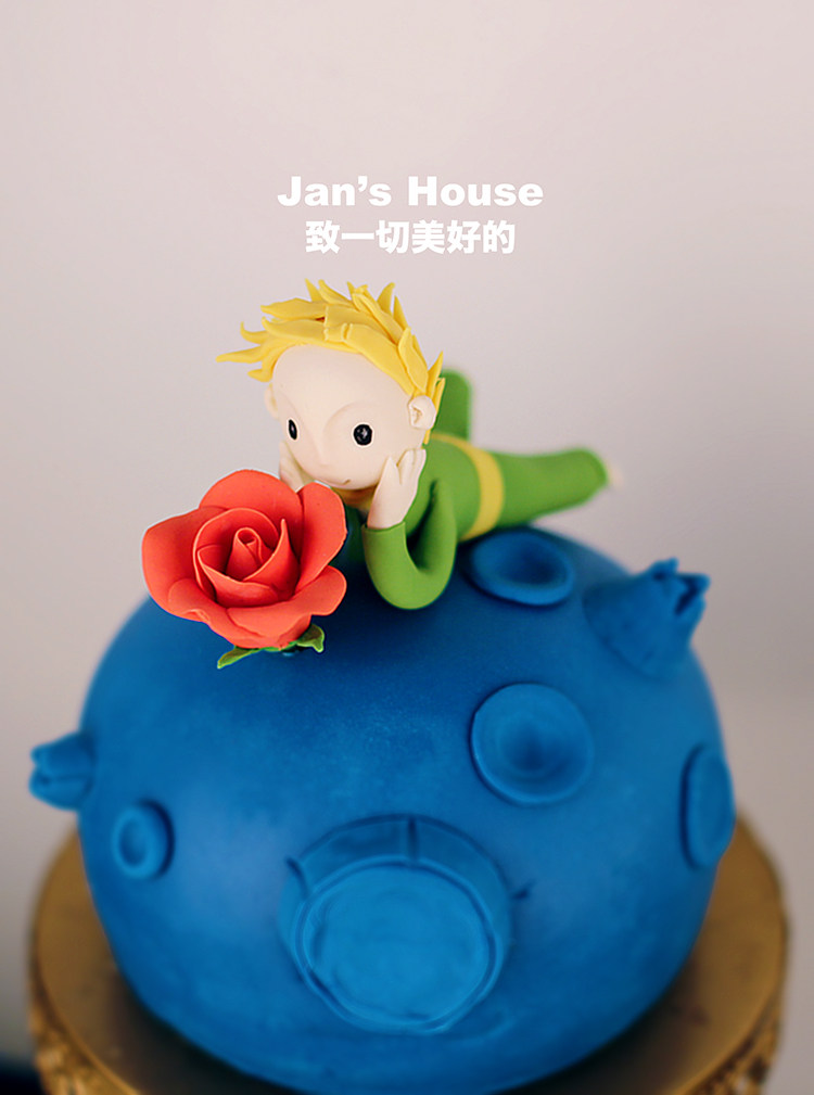 简屋上海/苏州宝宝生日甜品小王子星空系列 宝宝生日 甜品桌蛋糕