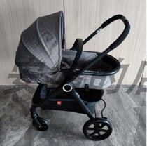 Good childrens high landscape stroller can sit flat and two - way push shock avoidance childrens cart GB101 5