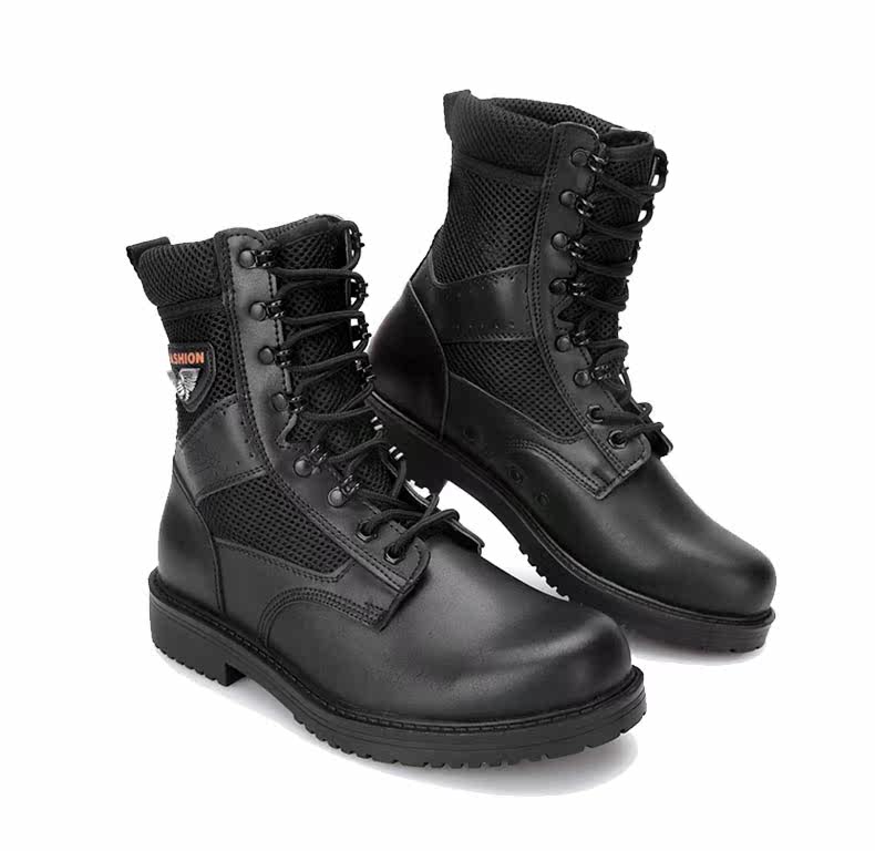 3513巡洋舰秋冬款低筒男靴作战靴军靴男特种兵