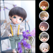 Mini Fairy tale-Gentle gentleman short hair (8 points BJD doll OB11 clay baby mens high temperature silk wig