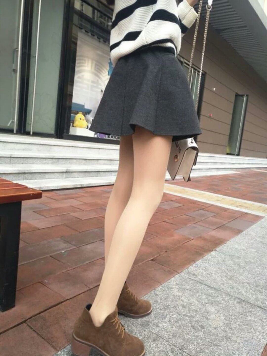 2018秋冬新款妖精可可光腿神器