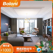 Boloni whole house custom modern living room bedroom kitchen Whole house space custom pre-payment high-tech school